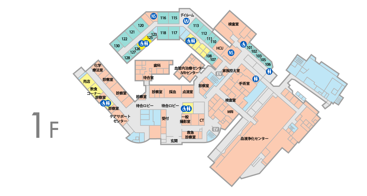 フロアマップ | 医療法人 青仁会 池田病院